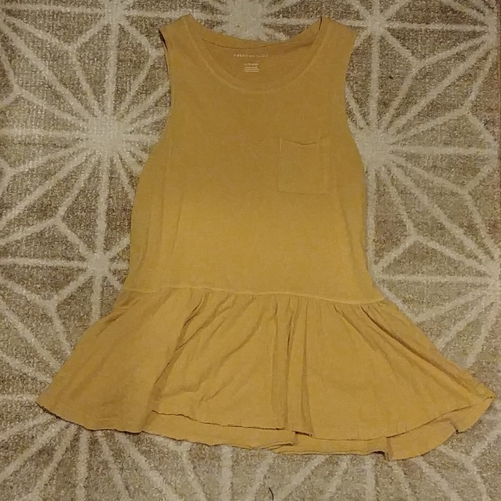 Peplum tank